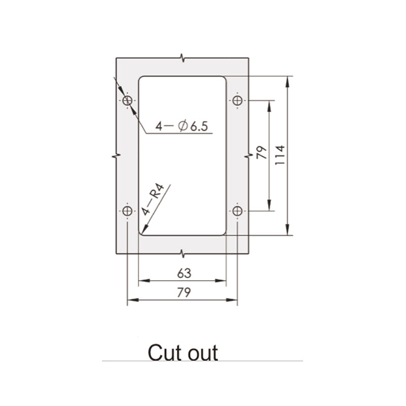 MS866-7 Regular Industrial Stainless Steel Panel Locks With A Lock