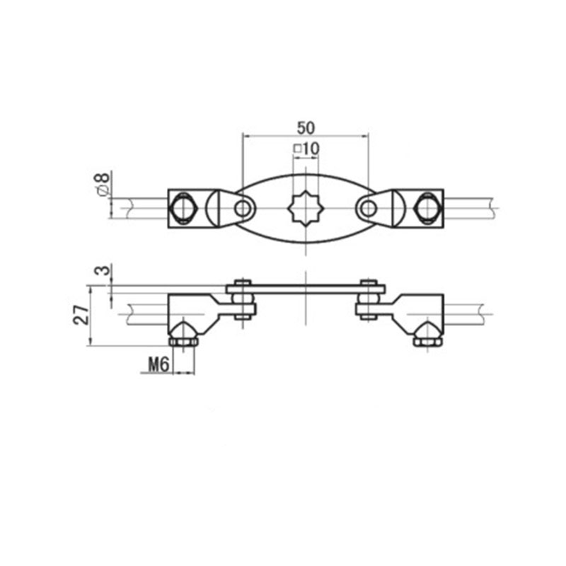 DS888-2 Waterproof Box Type Passive Electronic Transformer Locks