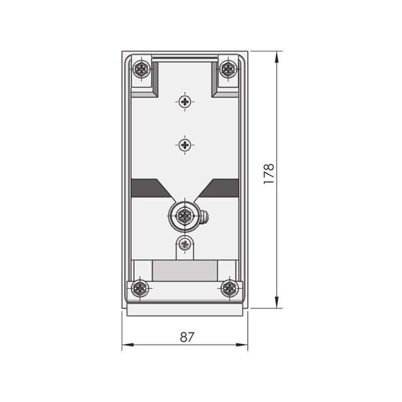 DS888-1 Aluminum Passive Electronic Locks With Handle