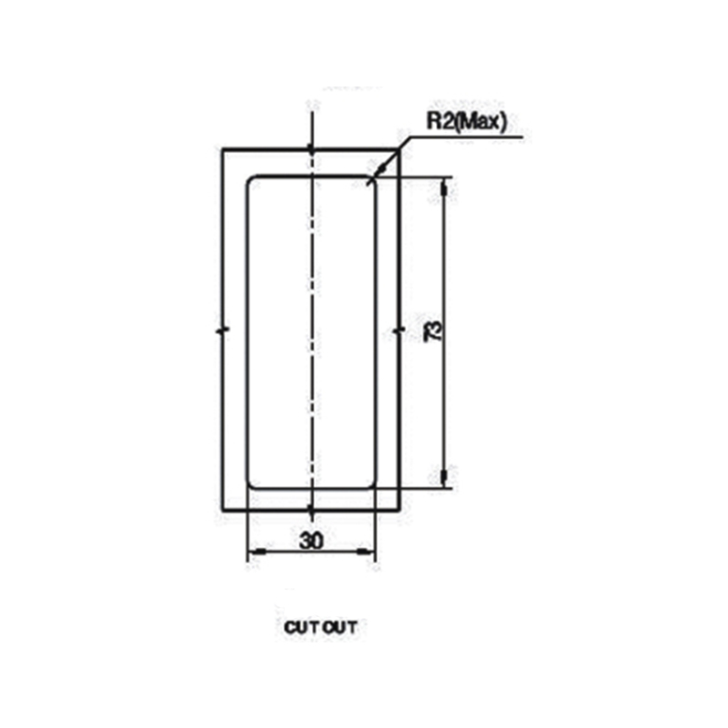 MS726-2 236g Compression Type Cabinet Locks With Lock Cylinder