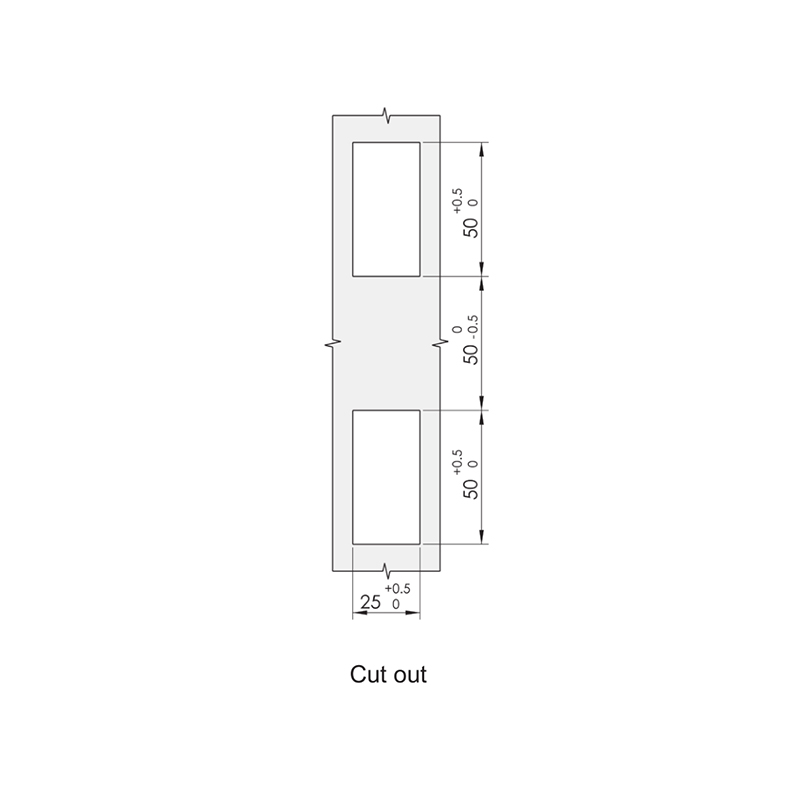 MS840-1B Rack Interlock Locking Mechanism Connecting Rod Locks