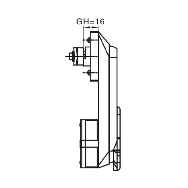 MS840-2A White Galvanized Steel Bolts Connecting Rod Locks