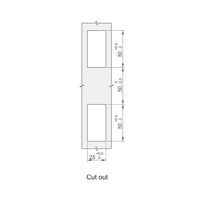 MS875-1 Bright Chrome Cylinder Connecting Rod Locks