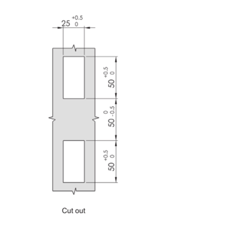 MS848-1E Lock Bright Chrome Industrial Connecting Rod Locks