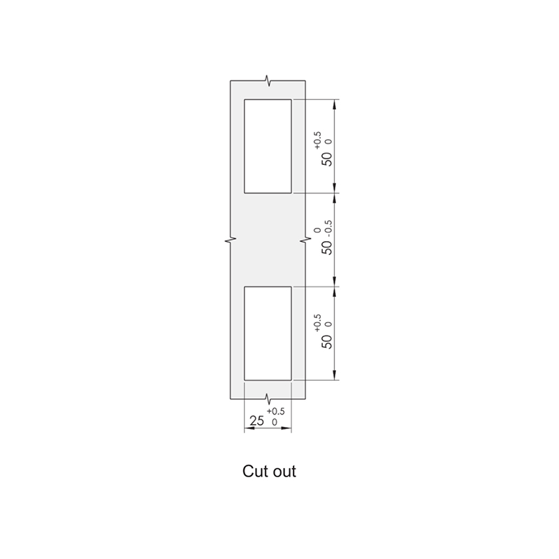 MS840-2P Steel Bolt Padlock Connecting Rod Locks