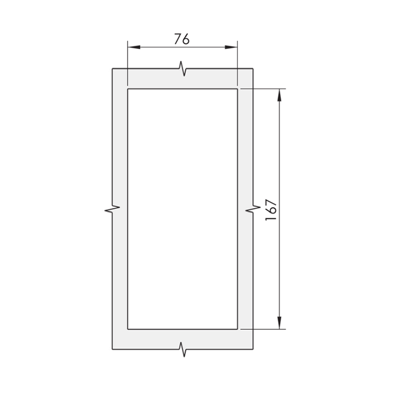 FMS888-1B Aluminum Alloy Box Lock Panel Locks