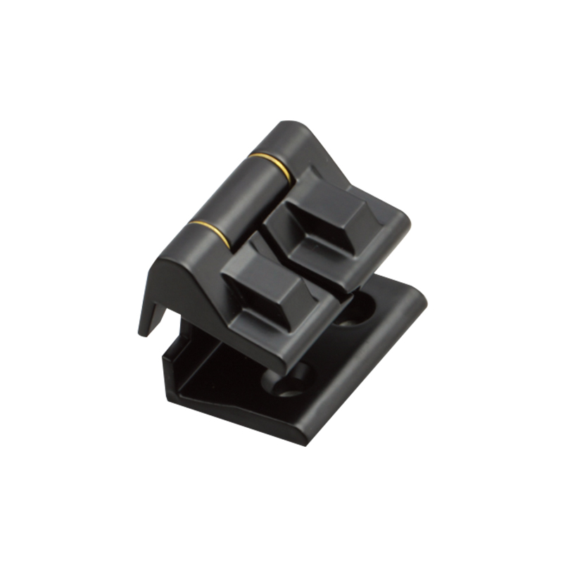 CL213-2 Spray Black Hinge, Black Pins  Zinc Alloy Cassette Hinges