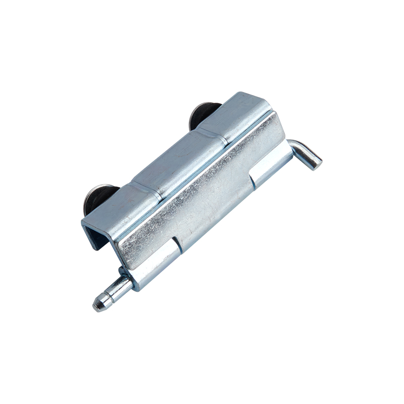 CL125 110° Open Iron (White Zinc Plating) Carbon Steel Built-in Hinge, Pin