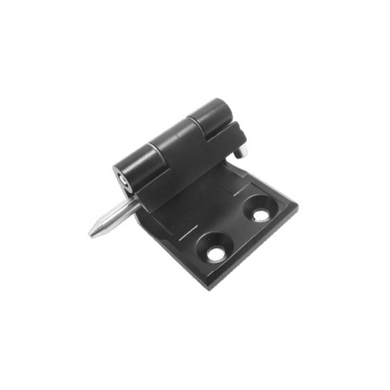 CL264-A Spray Black Zinc Alloy Cassette Hinge, Galvanized Steel Pin