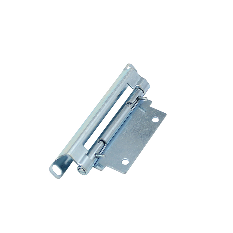 CL268-F 1295N Radial Load White Zinc Plating Carbon Steel Iron Built-in Hinges 