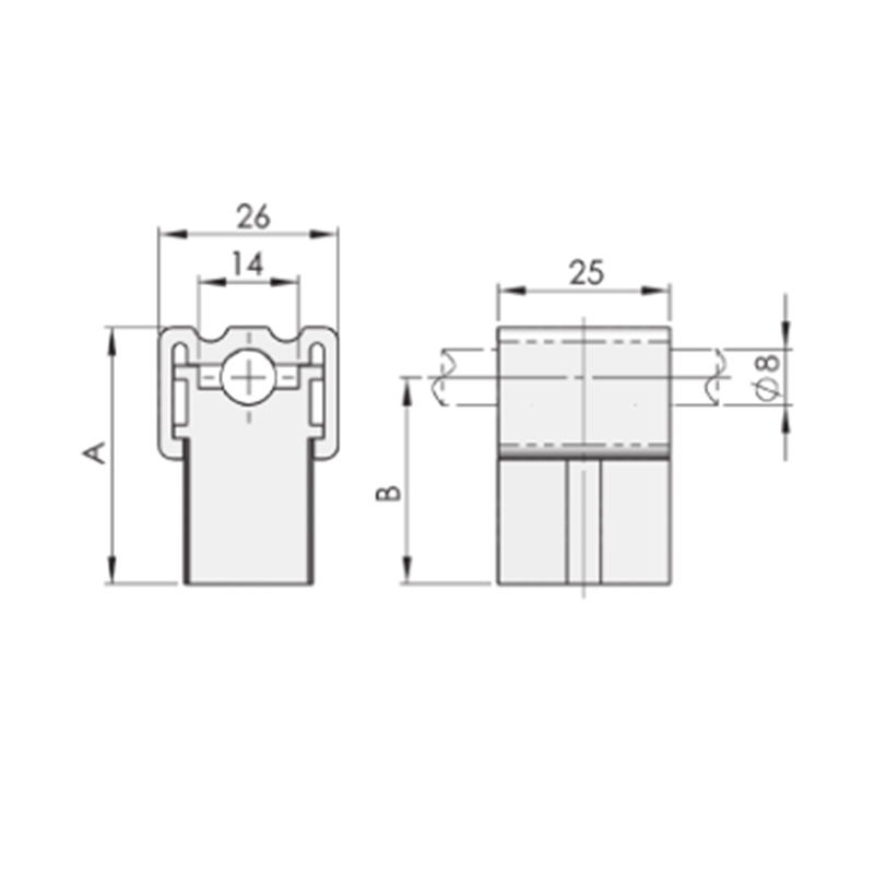 RG002-A For Flat Connecting Rods Connecting Rod Attachment