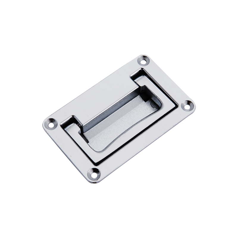 LS504-5 Zinc Alloy Chrome Plating Industrial Door Handle