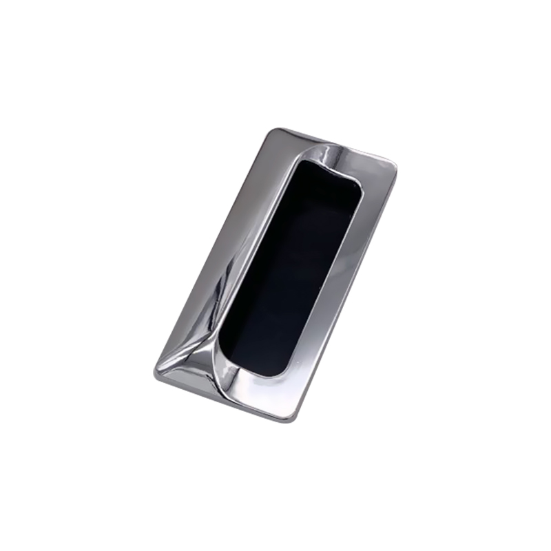 LS523A Bright Chrome Zinc Alloy Industrial Door Handle